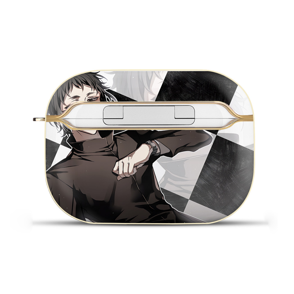 （画像用） 文豪ストレイドッグス Bungo Stray Dogs 【AirPods Pro用】ハードシェル保護ケース｜耐衝撃・防指紋・カラビナ付き商品仕様