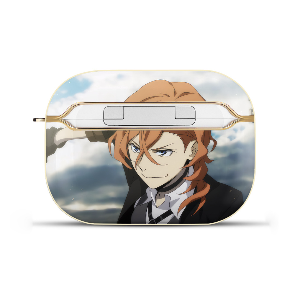 （画像用） 文豪ストレイドッグス Bungo Stray Dogs 【AirPods Pro用】ハードシェル保護ケース｜耐衝撃・防指紋・カラビナ付き商品仕様