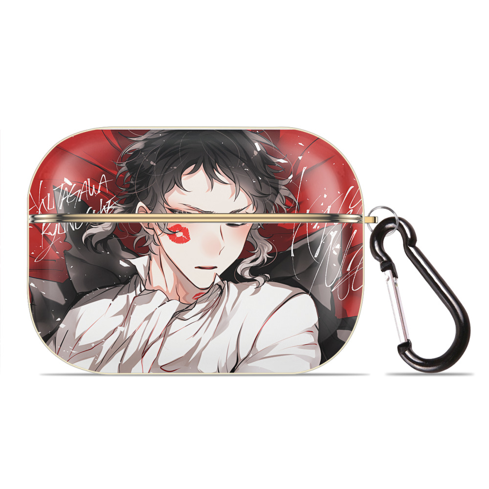 （画像用） 文豪ストレイドッグス Bungo Stray Dogs 【AirPods Pro用】ハードシェル保護ケース｜耐衝撃・防指紋・カラビナ付き商品仕様
