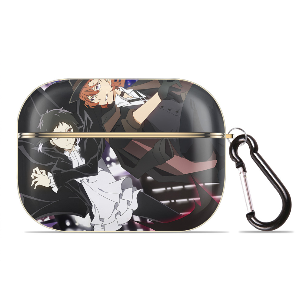 （画像用） 文豪ストレイドッグス Bungo Stray Dogs 【AirPods Pro用】ハードシェル保護ケース｜耐衝撃・防指紋・カラビナ付き商品仕様
