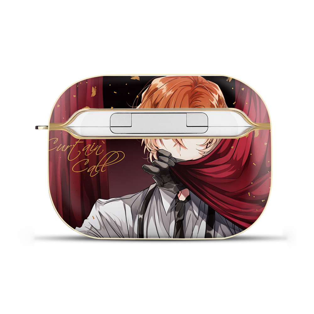 （画像用） 文豪ストレイドッグス Bungo Stray Dogs 【AirPods Pro用】ハードシェル保護ケース｜耐衝撃・防指紋・カラビナ付き商品仕様