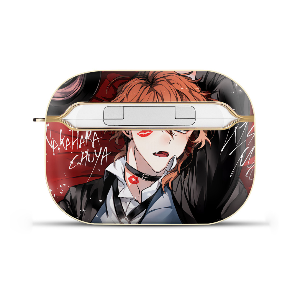 （画像用） 文豪ストレイドッグス Bungo Stray Dogs 【AirPods Pro用】ハードシェル保護ケース｜耐衝撃・防指紋・カラビナ付き商品仕様