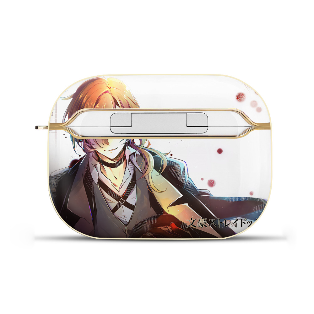 （画像用） 文豪ストレイドッグス Bungo Stray Dogs 【AirPods Pro用】ハードシェル保護ケース｜耐衝撃・防指紋・カラビナ付き商品仕様