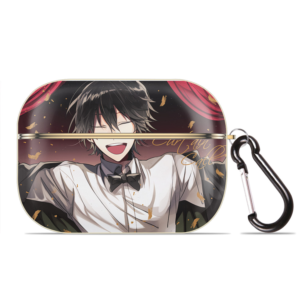 （画像用） 文豪ストレイドッグス Bungo Stray Dogs 【AirPods Pro用】ハードシェル保護ケース｜耐衝撃・防指紋・カラビナ付き商品仕様