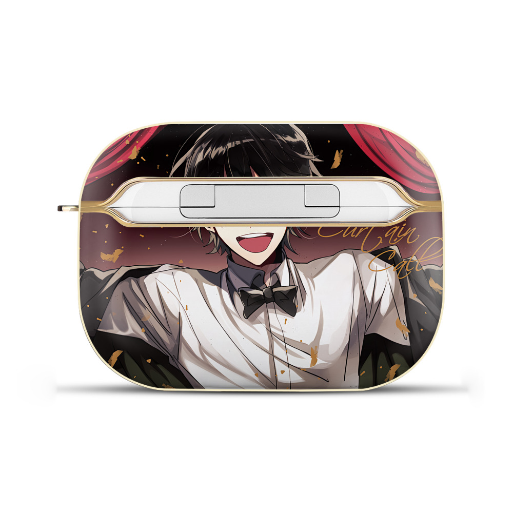 （画像用） 文豪ストレイドッグス Bungo Stray Dogs 【AirPods Pro用】ハードシェル保護ケース｜耐衝撃・防指紋・カラビナ付き商品仕様