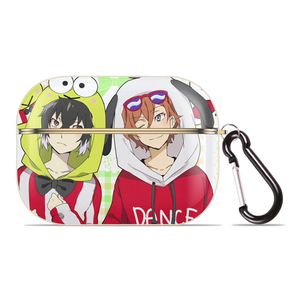 （画像用） 文豪ストレイドッグス Bungo Stray Dogs 【AirPods Pro用】ハードシェル保護ケース｜耐衝撃・防指紋・カラビナ付き商品仕様
