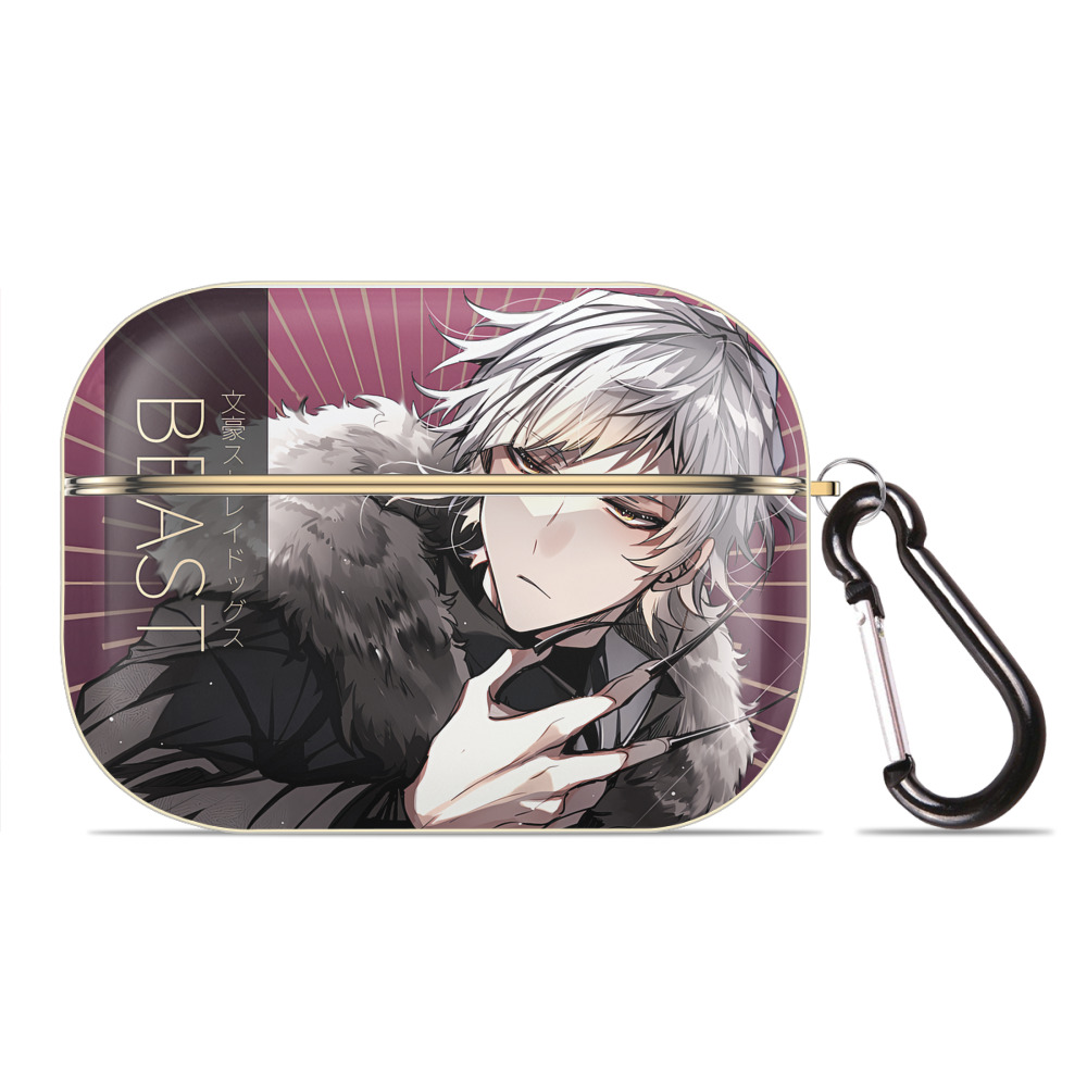 （画像用） 文豪ストレイドッグス Bungo Stray Dogs 【AirPods Pro用】ハードシェル保護ケース｜耐衝撃・防指紋・カラビナ付き商品仕様