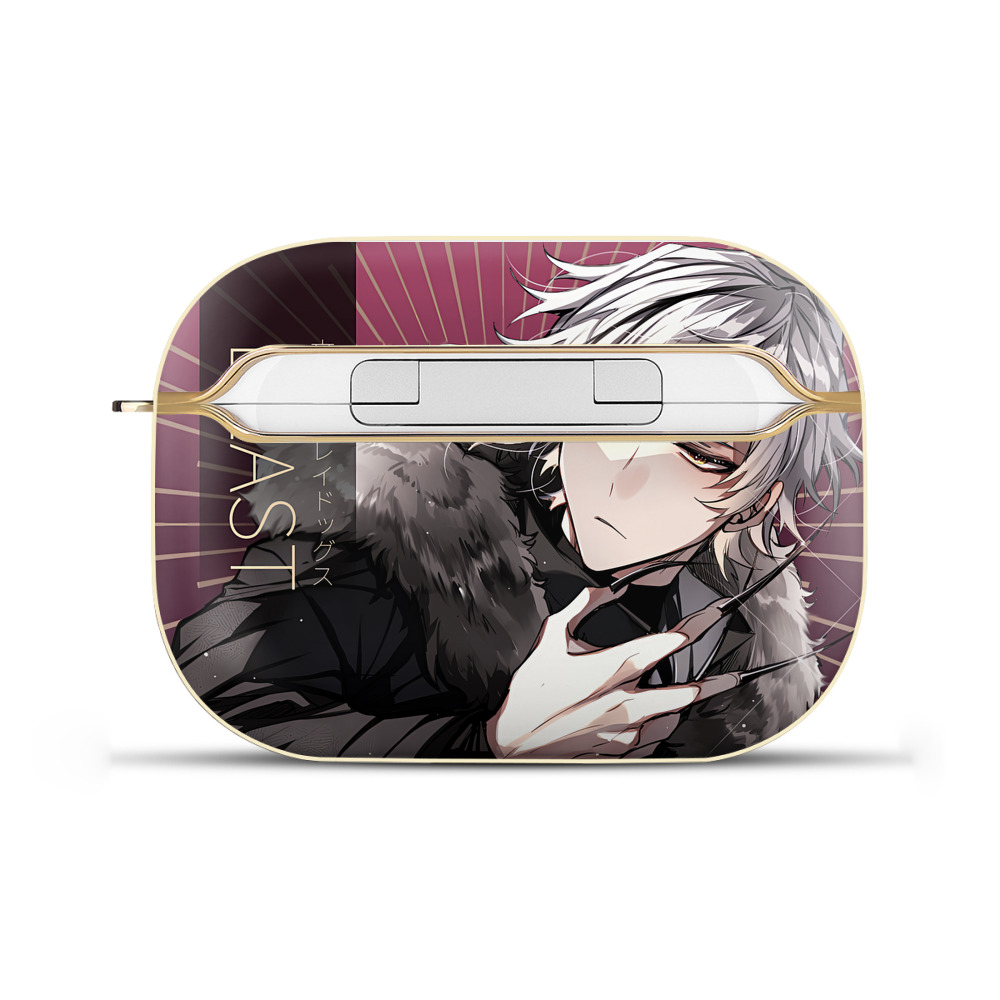 （画像用） 文豪ストレイドッグス Bungo Stray Dogs 【AirPods Pro用】ハードシェル保護ケース｜耐衝撃・防指紋・カラビナ付き商品仕様