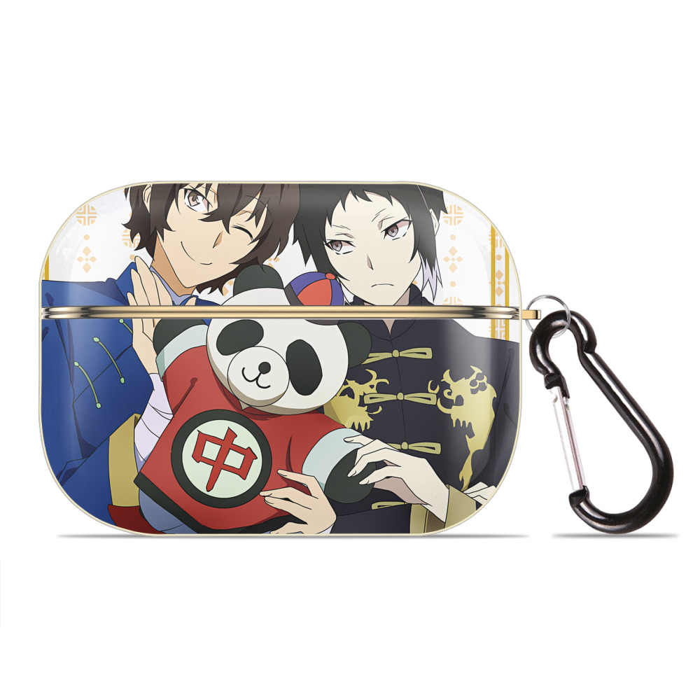 （画像用） 文豪ストレイドッグス Bungo Stray Dogs 【AirPods Pro用】ハードシェル保護ケース｜耐衝撃・防指紋・カラビナ付き商品仕様