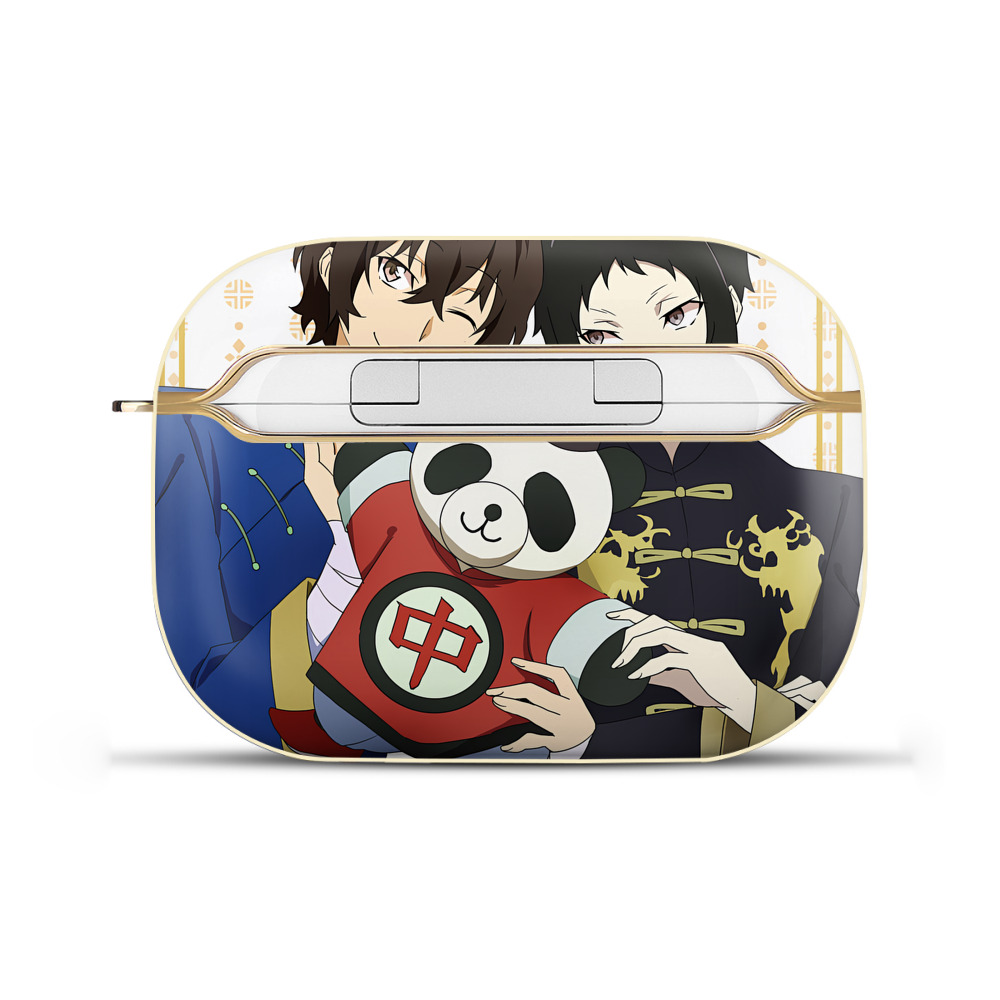 （画像用） 文豪ストレイドッグス Bungo Stray Dogs 【AirPods Pro用】ハードシェル保護ケース｜耐衝撃・防指紋・カラビナ付き商品仕様