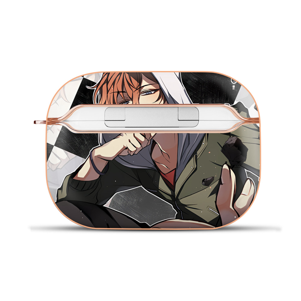 （画像用） 文豪ストレイドッグス Bungo Stray Dogs 【AirPods Pro用】ハードシェル保護ケース｜耐衝撃・防指紋・カラビナ付き商品仕様