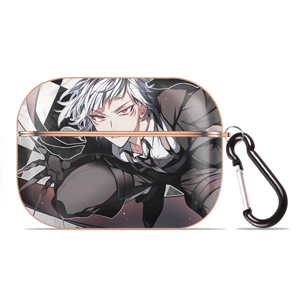 （画像用） 文豪ストレイドッグス Bungo Stray Dogs 【AirPods Pro用】ハードシェル保護ケース｜耐衝撃・防指紋・カラビナ付き商品仕様