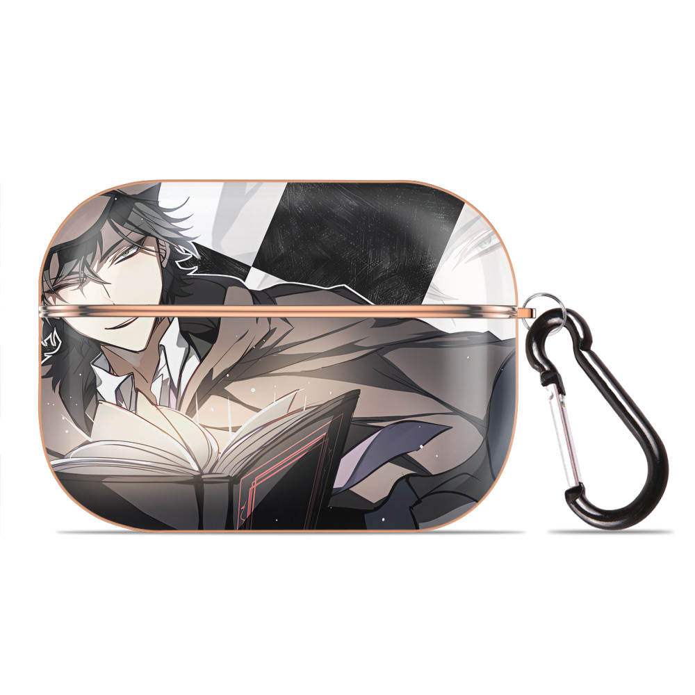 （画像用） 文豪ストレイドッグス Bungo Stray Dogs 【AirPods Pro用】ハードシェル保護ケース｜耐衝撃・防指紋・カラビナ付き商品仕様