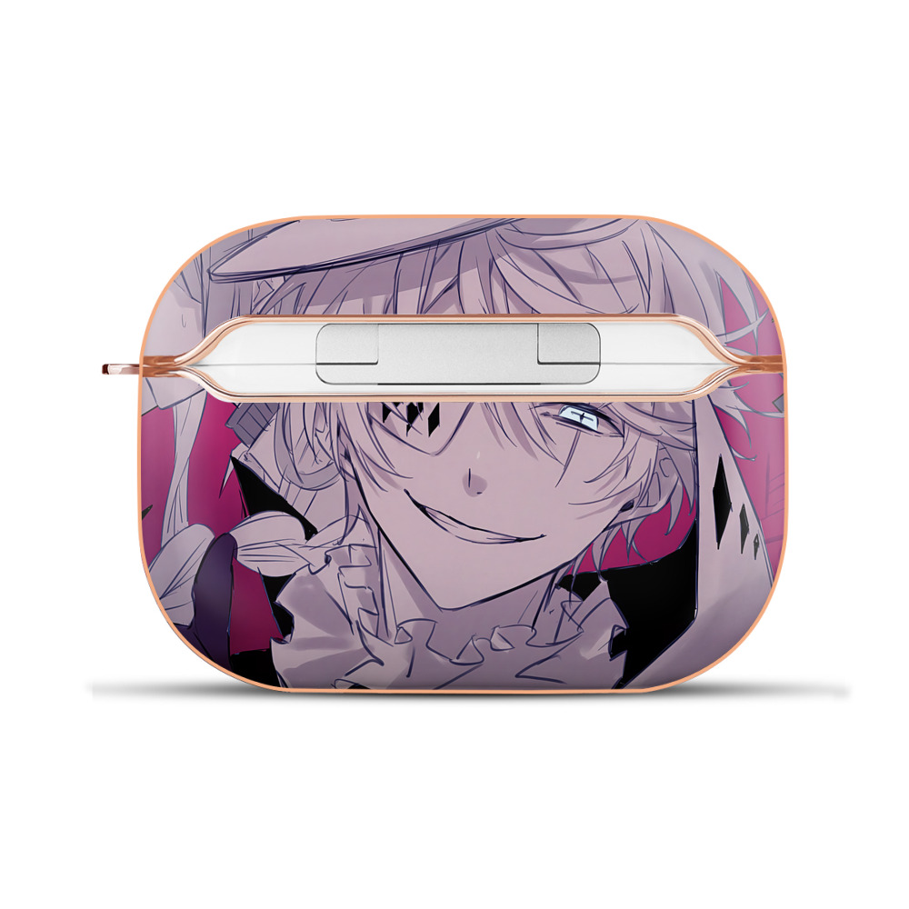 （画像用） 文豪ストレイドッグス Bungo Stray Dogs 【AirPods Pro用】ハードシェル保護ケース｜耐衝撃・防指紋・カラビナ付き商品仕様