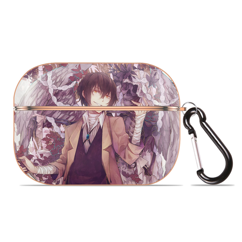 （画像用） 文豪ストレイドッグス Bungo Stray Dogs 【AirPods Pro用】ハードシェル保護ケース｜耐衝撃・防指紋・カラビナ付き商品仕様