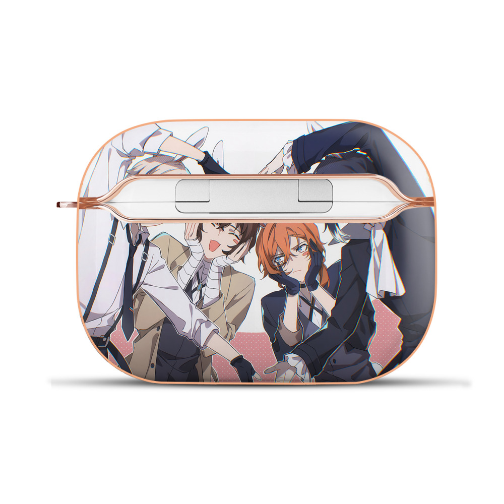 （画像用） 文豪ストレイドッグス Bungo Stray Dogs 【AirPods Pro用】ハードシェル保護ケース｜耐衝撃・防指紋・カラビナ付き商品仕様