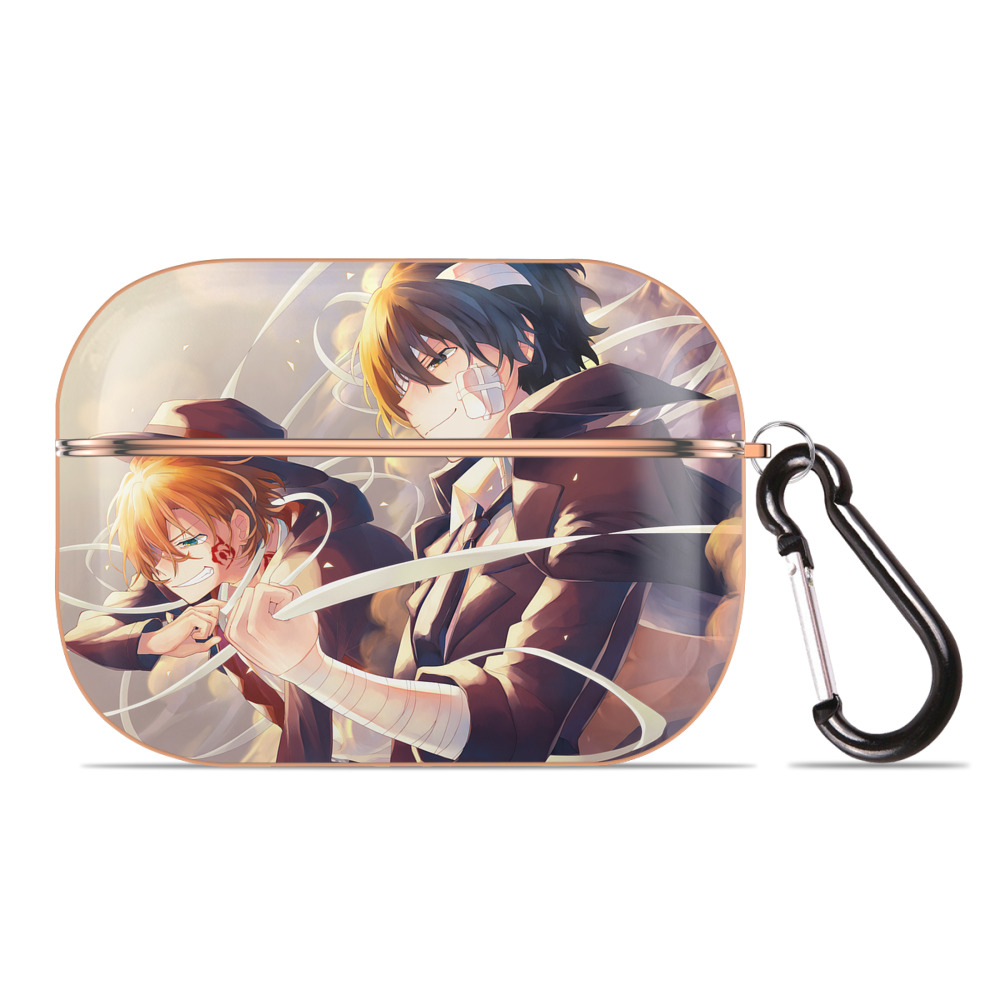 （画像用） 文豪ストレイドッグス Bungo Stray Dogs 【AirPods Pro用】ハードシェル保護ケース｜耐衝撃・防指紋・カラビナ付き商品仕様