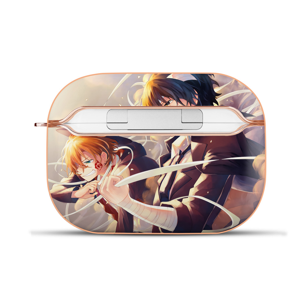 （画像用） 文豪ストレイドッグス Bungo Stray Dogs 【AirPods Pro用】ハードシェル保護ケース｜耐衝撃・防指紋・カラビナ付き商品仕様