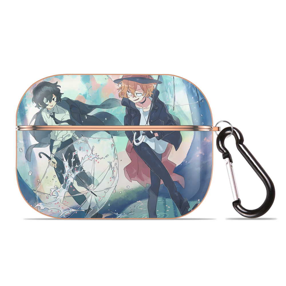 （画像用） 文豪ストレイドッグス Bungo Stray Dogs 【AirPods Pro用】ハードシェル保護ケース｜耐衝撃・防指紋・カラビナ付き商品仕様