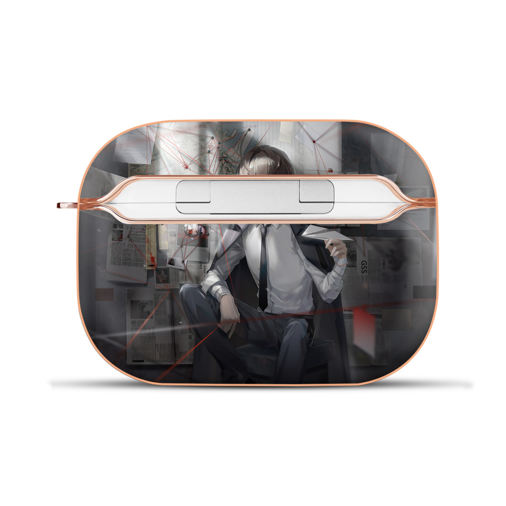 （画像用） 文豪ストレイドッグス Bungo Stray Dogs 【AirPods Pro用】ハードシェル保護ケース｜耐衝撃・防指紋・カラビナ付き商品仕様