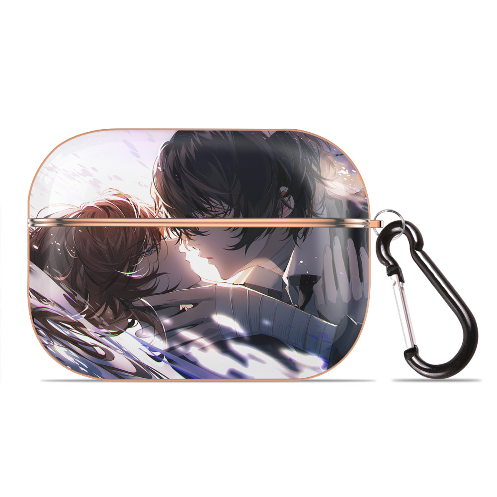 （画像用） 文豪ストレイドッグス Bungo Stray Dogs 【AirPods Pro用】ハードシェル保護ケース｜耐衝撃・防指紋・カラビナ付き商品仕様