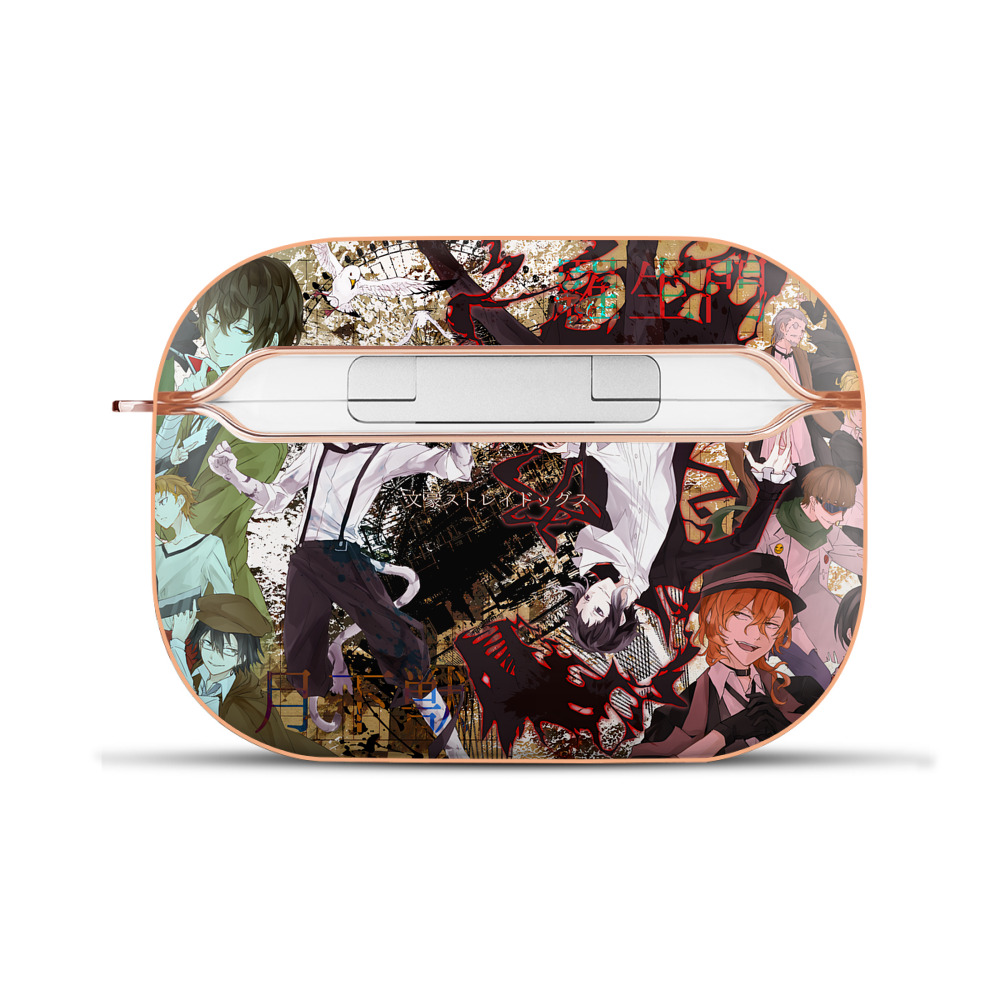 （画像用） 文豪ストレイドッグス Bungo Stray Dogs 【AirPods Pro用】ハードシェル保護ケース｜耐衝撃・防指紋・カラビナ付き商品仕様