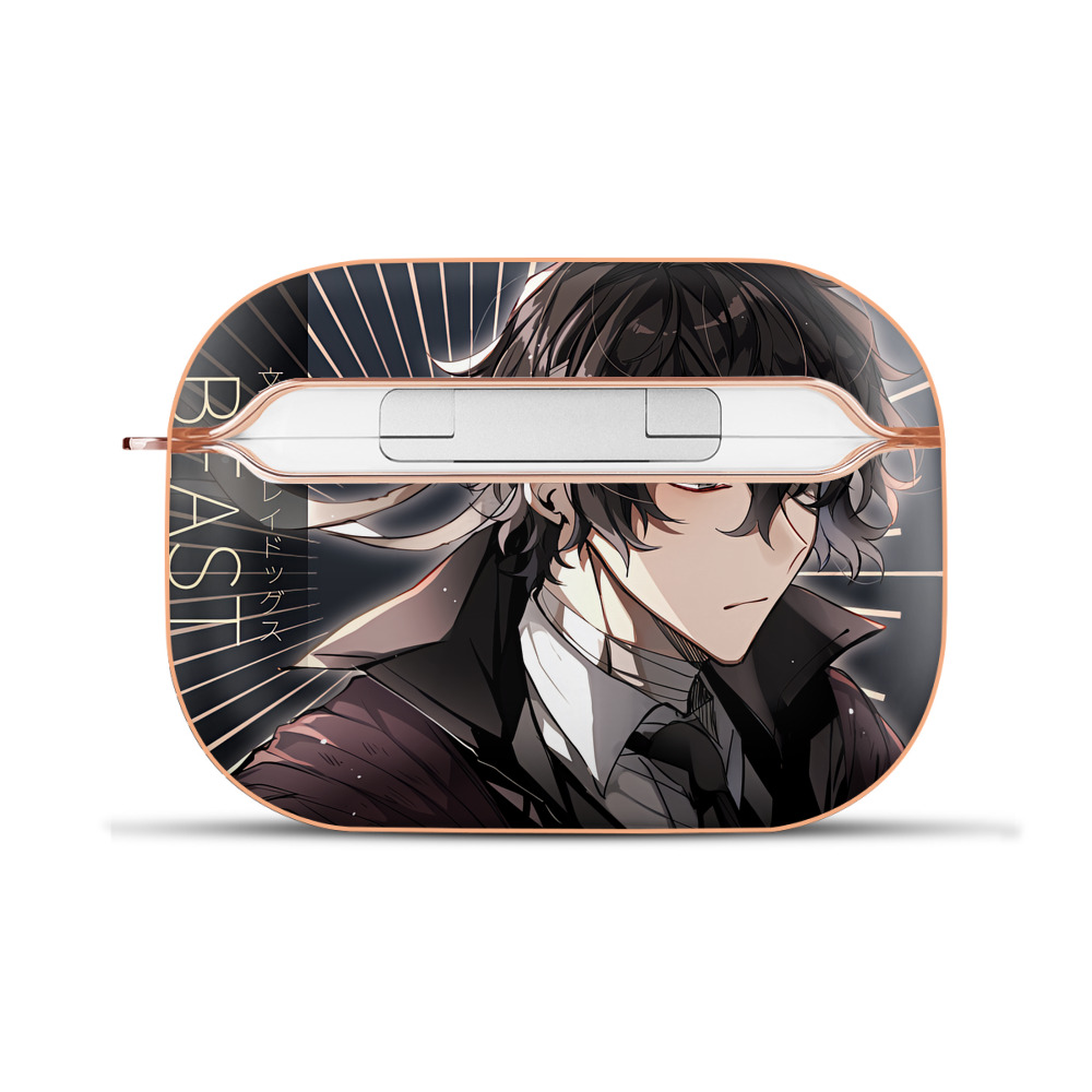 （画像用） 文豪ストレイドッグス Bungo Stray Dogs 【AirPods Pro用】ハードシェル保護ケース｜耐衝撃・防指紋・カラビナ付き商品仕様