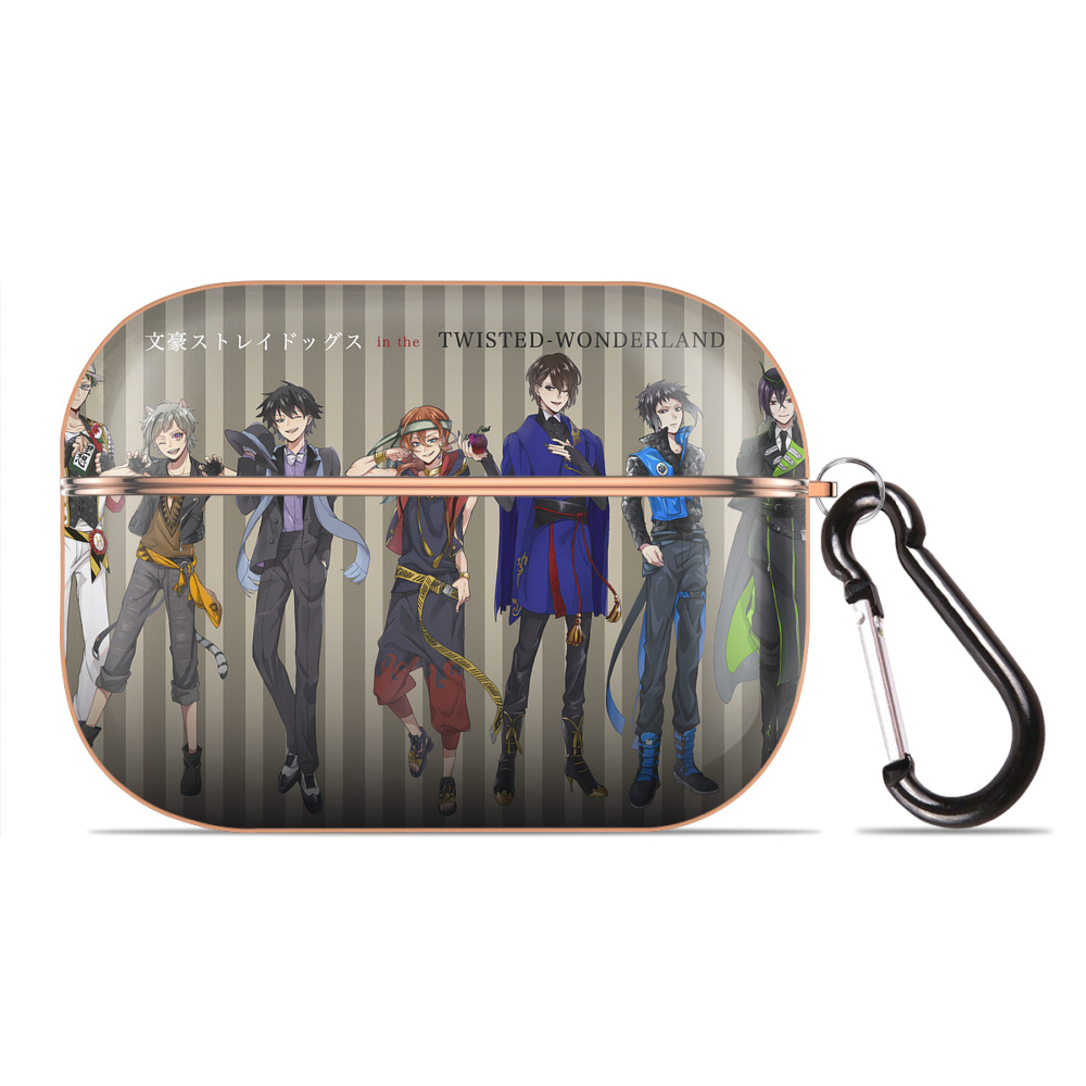 （画像用） 文豪ストレイドッグス Bungo Stray Dogs 【AirPods Pro用】ハードシェル保護ケース｜耐衝撃・防指紋・カラビナ付き商品仕様
