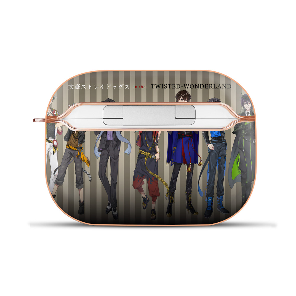 （画像用） 文豪ストレイドッグス Bungo Stray Dogs 【AirPods Pro用】ハードシェル保護ケース｜耐衝撃・防指紋・カラビナ付き商品仕様