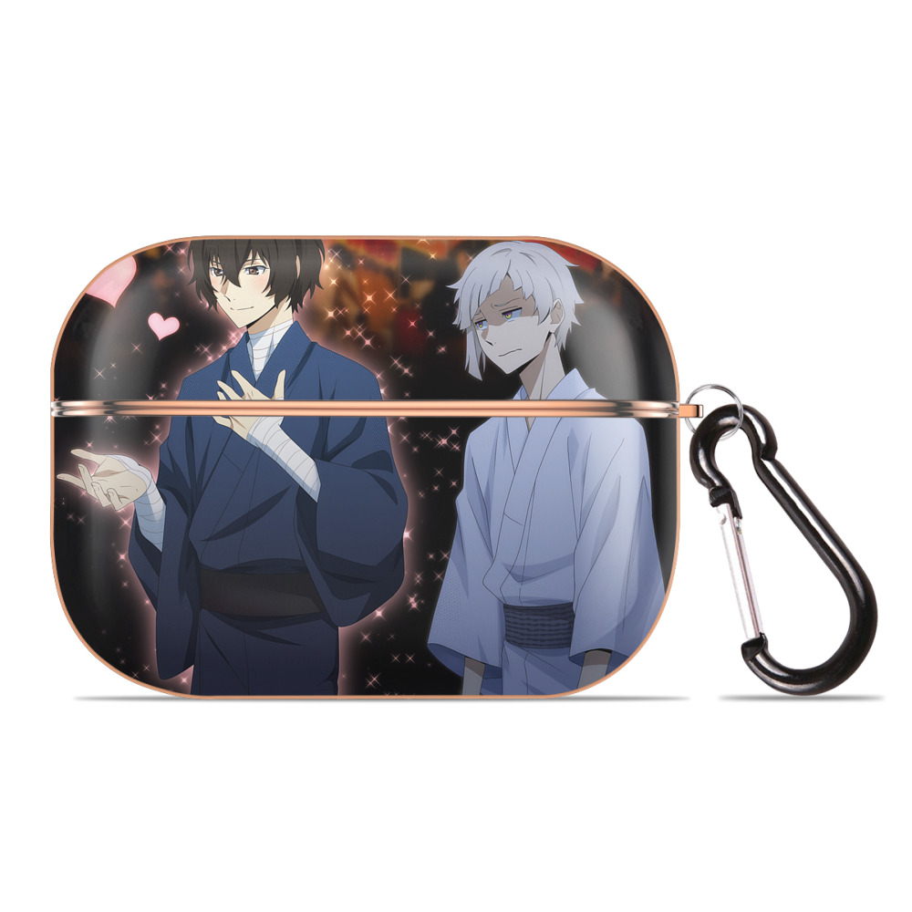 （画像用） 文豪ストレイドッグス Bungo Stray Dogs 【AirPods Pro用】ハードシェル保護ケース｜耐衝撃・防指紋・カラビナ付き商品仕様