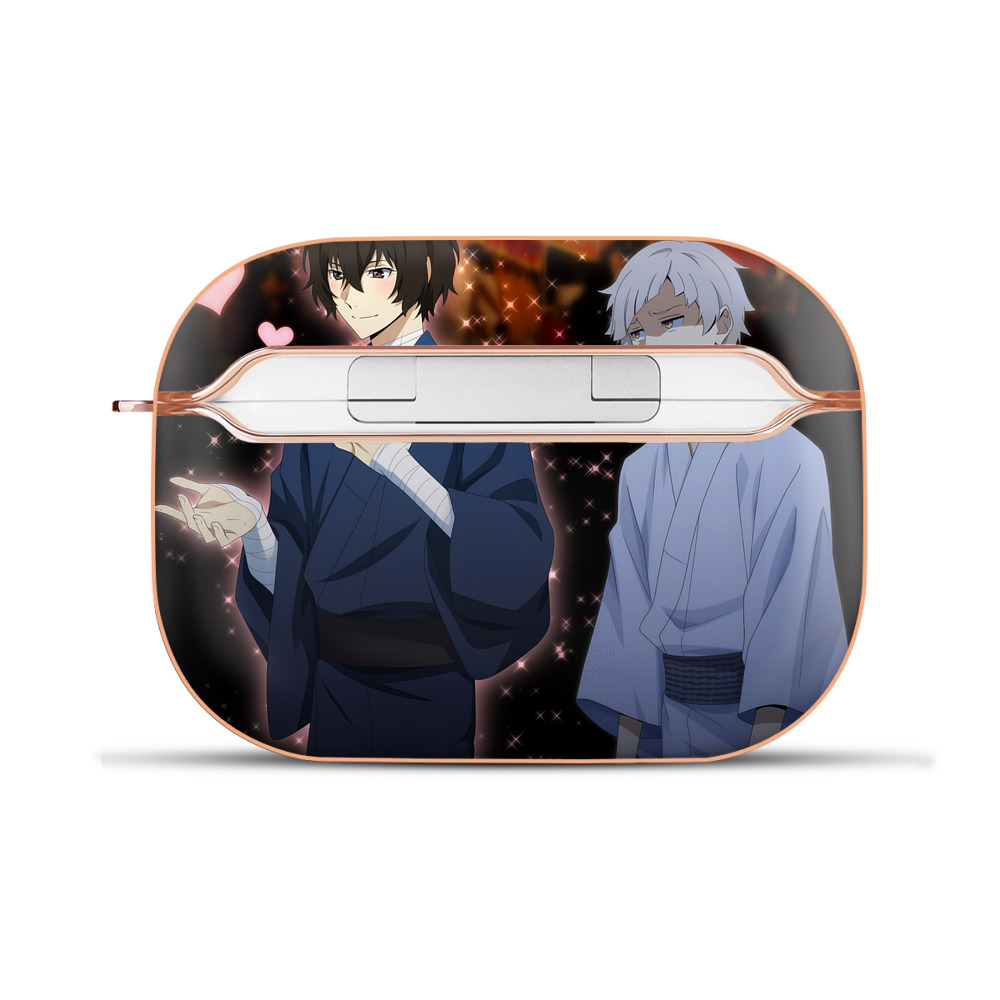 （画像用） 文豪ストレイドッグス Bungo Stray Dogs 【AirPods Pro用】ハードシェル保護ケース｜耐衝撃・防指紋・カラビナ付き商品仕様