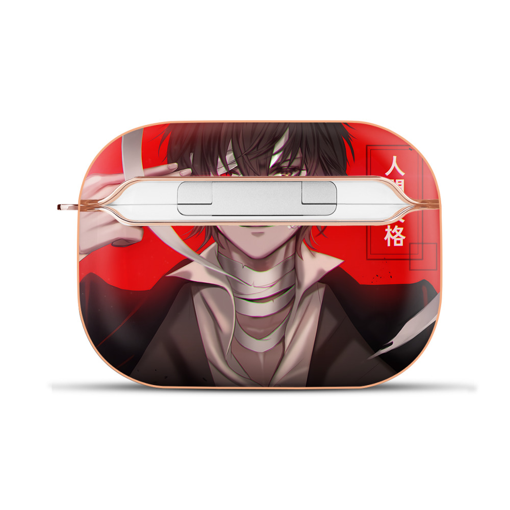 （画像用） 文豪ストレイドッグス Bungo Stray Dogs 【AirPods Pro用】ハードシェル保護ケース｜耐衝撃・防指紋・カラビナ付き商品仕様