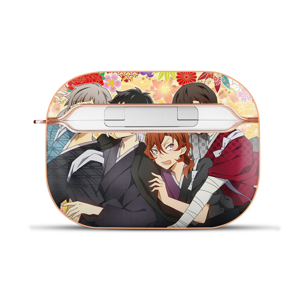 （画像用） 文豪ストレイドッグス Bungo Stray Dogs 【AirPods Pro用】ハードシェル保護ケース｜耐衝撃・防指紋・カラビナ付き商品仕様