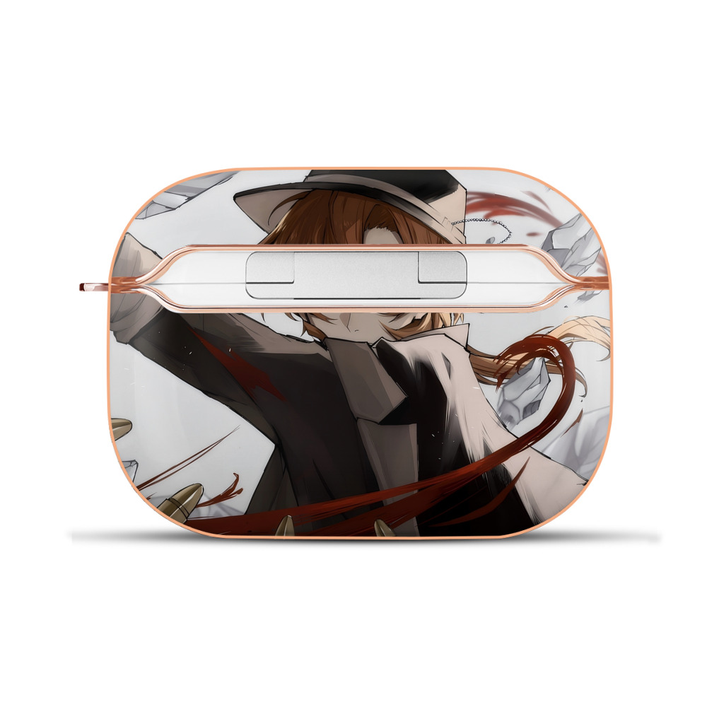 （画像用） 文豪ストレイドッグス Bungo Stray Dogs 【AirPods Pro用】ハードシェル保護ケース｜耐衝撃・防指紋・カラビナ付き商品仕様