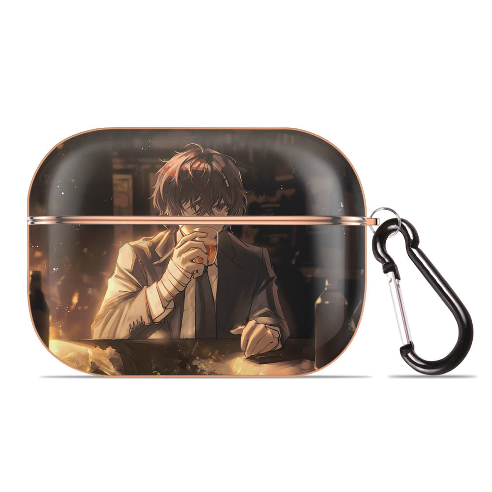 （画像用） 文豪ストレイドッグス Bungo Stray Dogs 【AirPods Pro用】ハードシェル保護ケース｜耐衝撃・防指紋・カラビナ付き商品仕様