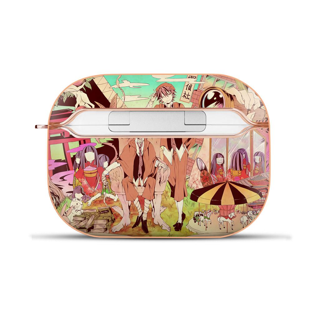 （画像用） 文豪ストレイドッグス Bungo Stray Dogs 【AirPods Pro用】ハードシェル保護ケース｜耐衝撃・防指紋・カラビナ付き商品仕様