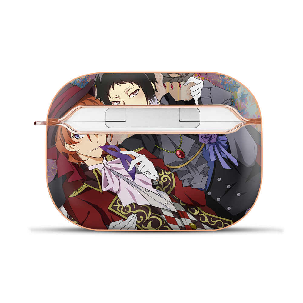 （画像用） 文豪ストレイドッグス Bungo Stray Dogs 【AirPods Pro用】ハードシェル保護ケース｜耐衝撃・防指紋・カラビナ付き商品仕様
