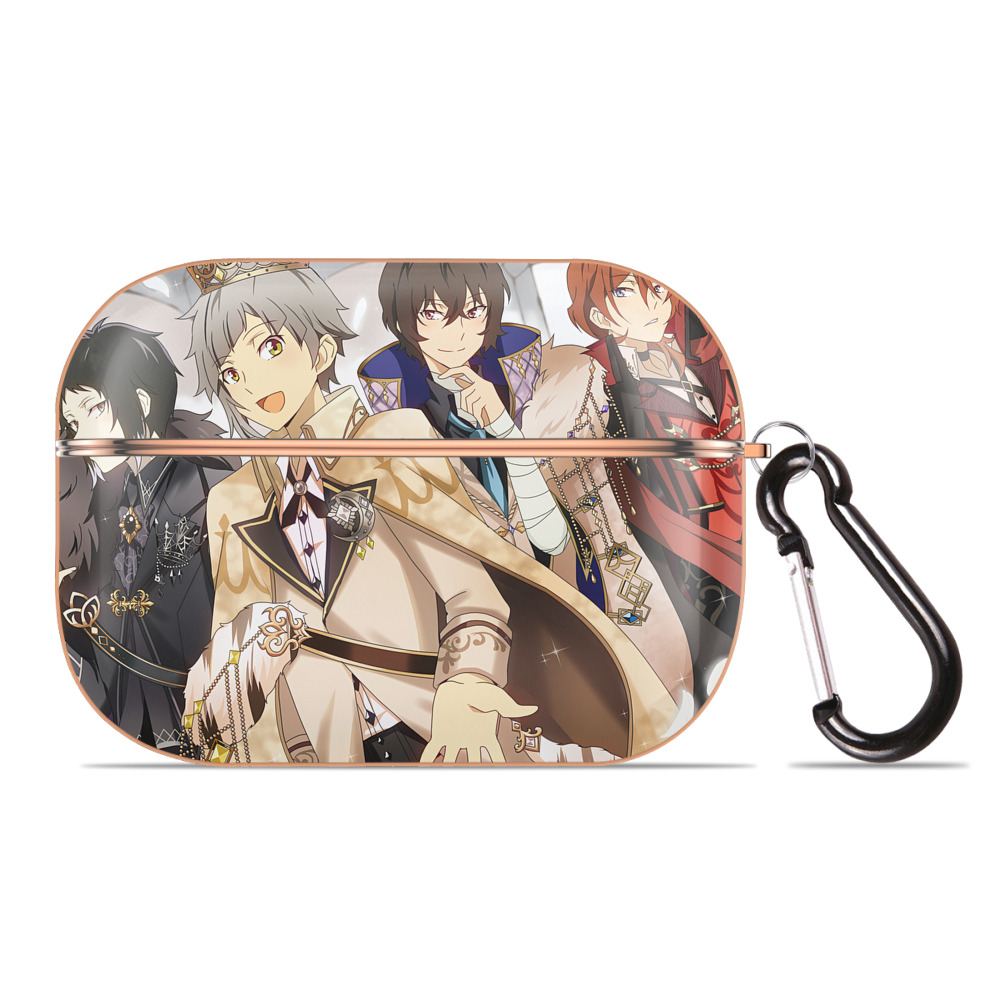 （画像用） 文豪ストレイドッグス Bungo Stray Dogs 【AirPods Pro用】ハードシェル保護ケース｜耐衝撃・防指紋・カラビナ付き商品仕様