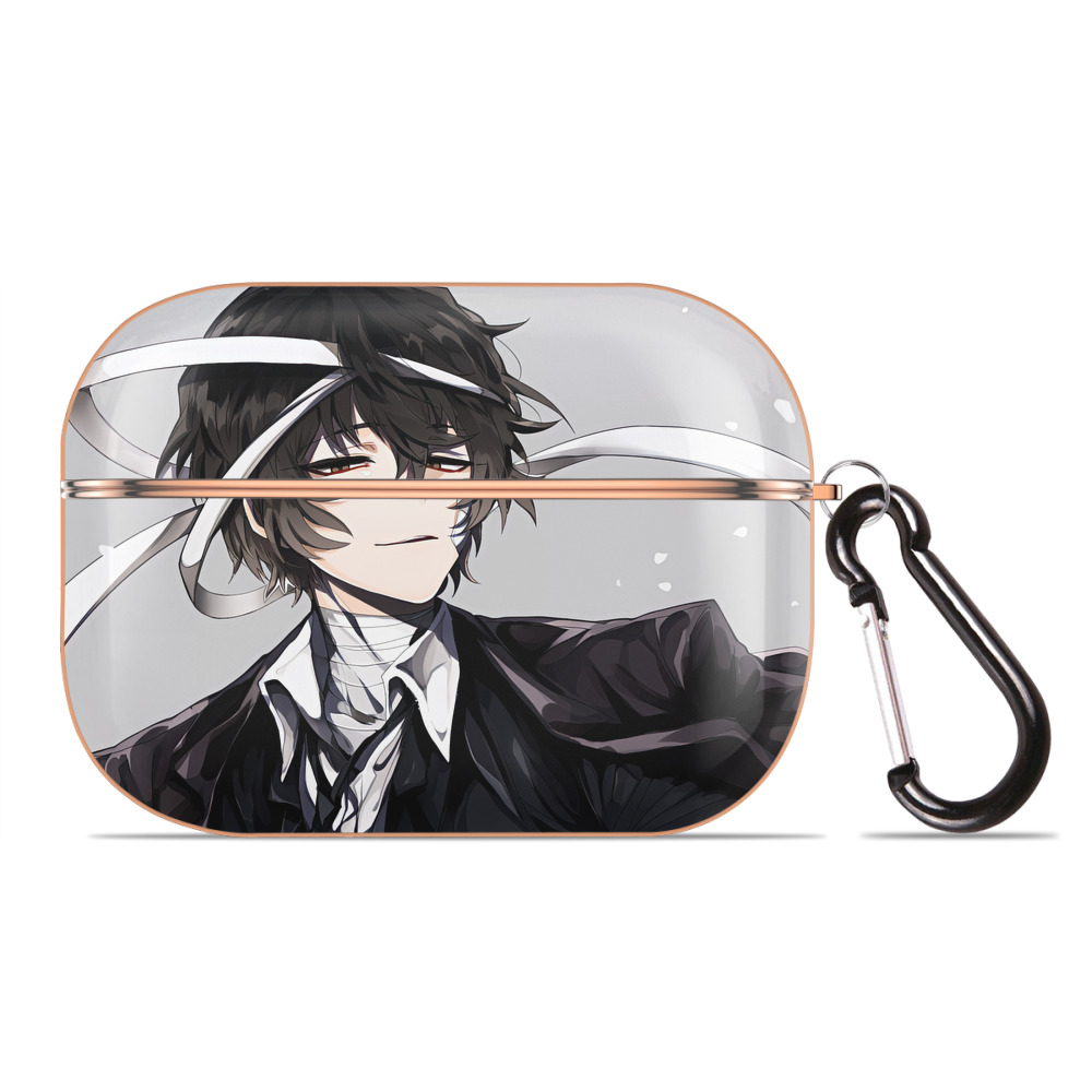 （画像用） 文豪ストレイドッグス Bungo Stray Dogs 【AirPods Pro用】ハードシェル保護ケース｜耐衝撃・防指紋・カラビナ付き商品仕様