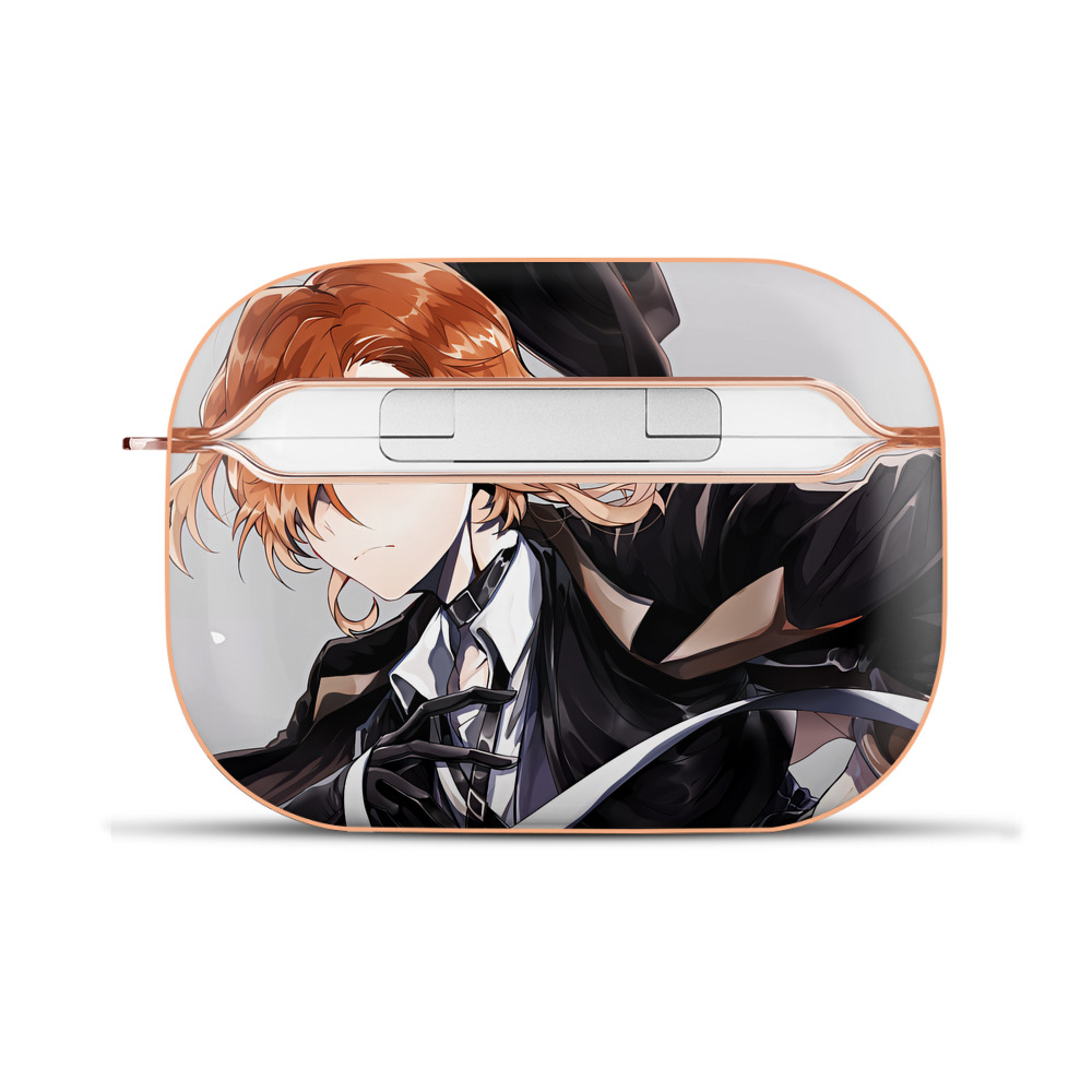 （画像用） 文豪ストレイドッグス Bungo Stray Dogs 【AirPods Pro用】ハードシェル保護ケース｜耐衝撃・防指紋・カラビナ付き商品仕様