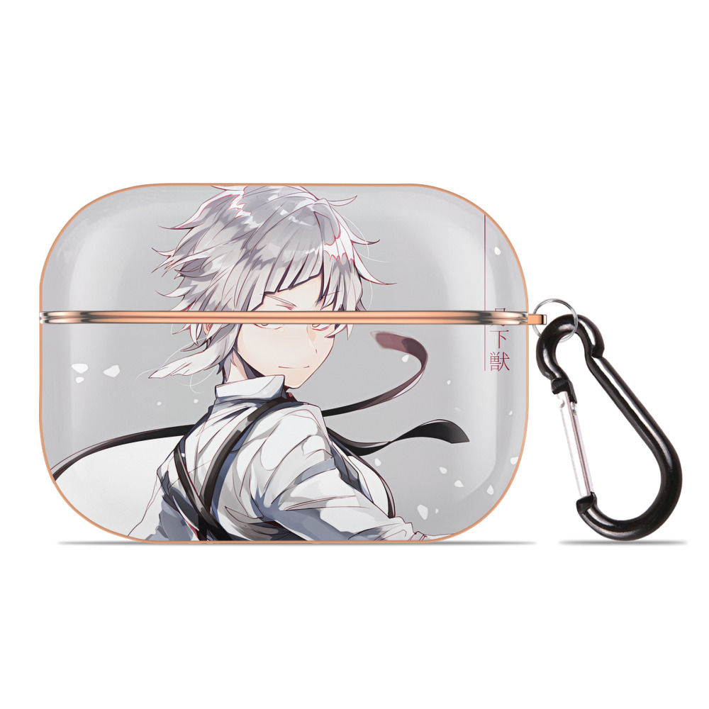 （画像用） 文豪ストレイドッグス Bungo Stray Dogs 【AirPods Pro用】ハードシェル保護ケース｜耐衝撃・防指紋・カラビナ付き商品仕様