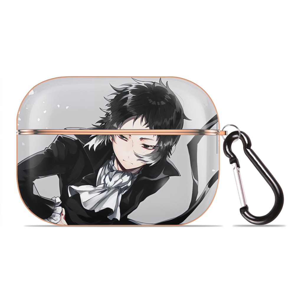 （画像用） 文豪ストレイドッグス Bungo Stray Dogs 【AirPods Pro用】ハードシェル保護ケース｜耐衝撃・防指紋・カラビナ付き商品仕様