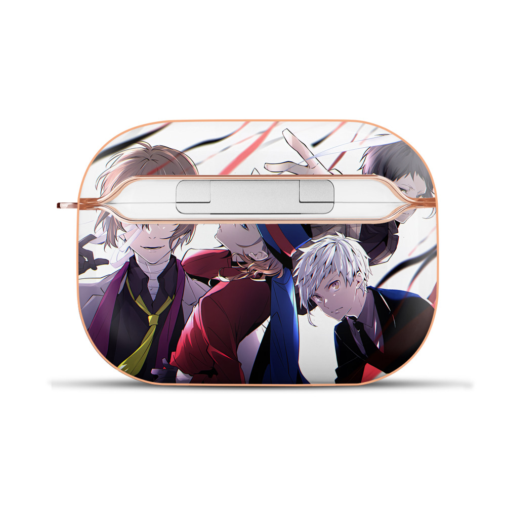 （画像用） 文豪ストレイドッグス Bungo Stray Dogs 【AirPods Pro用】ハードシェル保護ケース｜耐衝撃・防指紋・カラビナ付き商品仕様