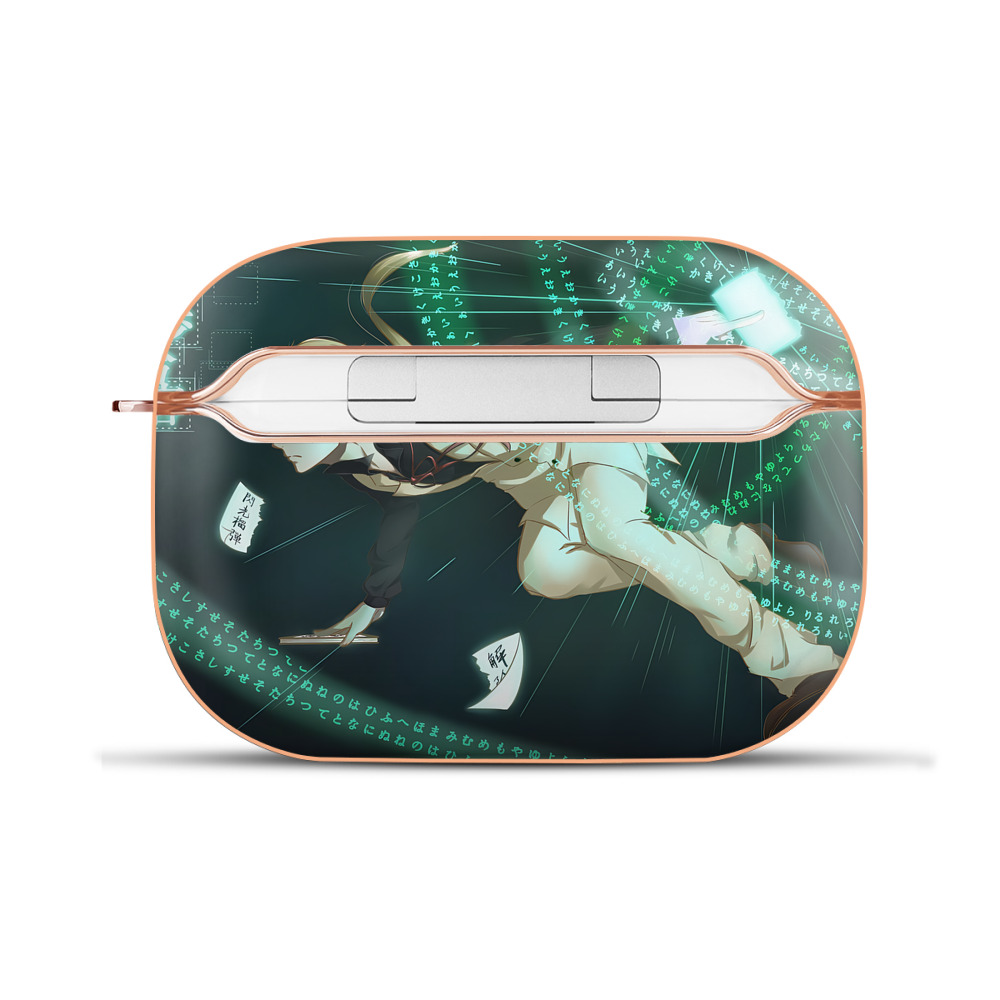（画像用） 文豪ストレイドッグス Bungo Stray Dogs 【AirPods Pro用】ハードシェル保護ケース｜耐衝撃・防指紋・カラビナ付き商品仕様