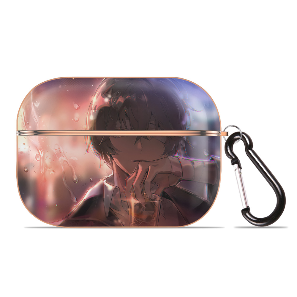 （画像用） 文豪ストレイドッグス Bungo Stray Dogs 【AirPods Pro用】ハードシェル保護ケース｜耐衝撃・防指紋・カラビナ付き商品仕様