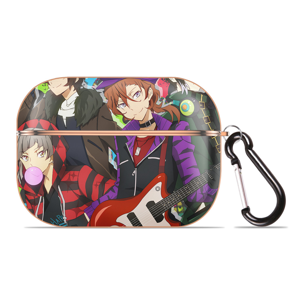（画像用） 文豪ストレイドッグス Bungo Stray Dogs 【AirPods Pro用】ハードシェル保護ケース｜耐衝撃・防指紋・カラビナ付き商品仕様