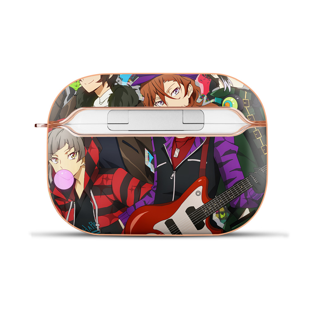 （画像用） 文豪ストレイドッグス Bungo Stray Dogs 【AirPods Pro用】ハードシェル保護ケース｜耐衝撃・防指紋・カラビナ付き商品仕様