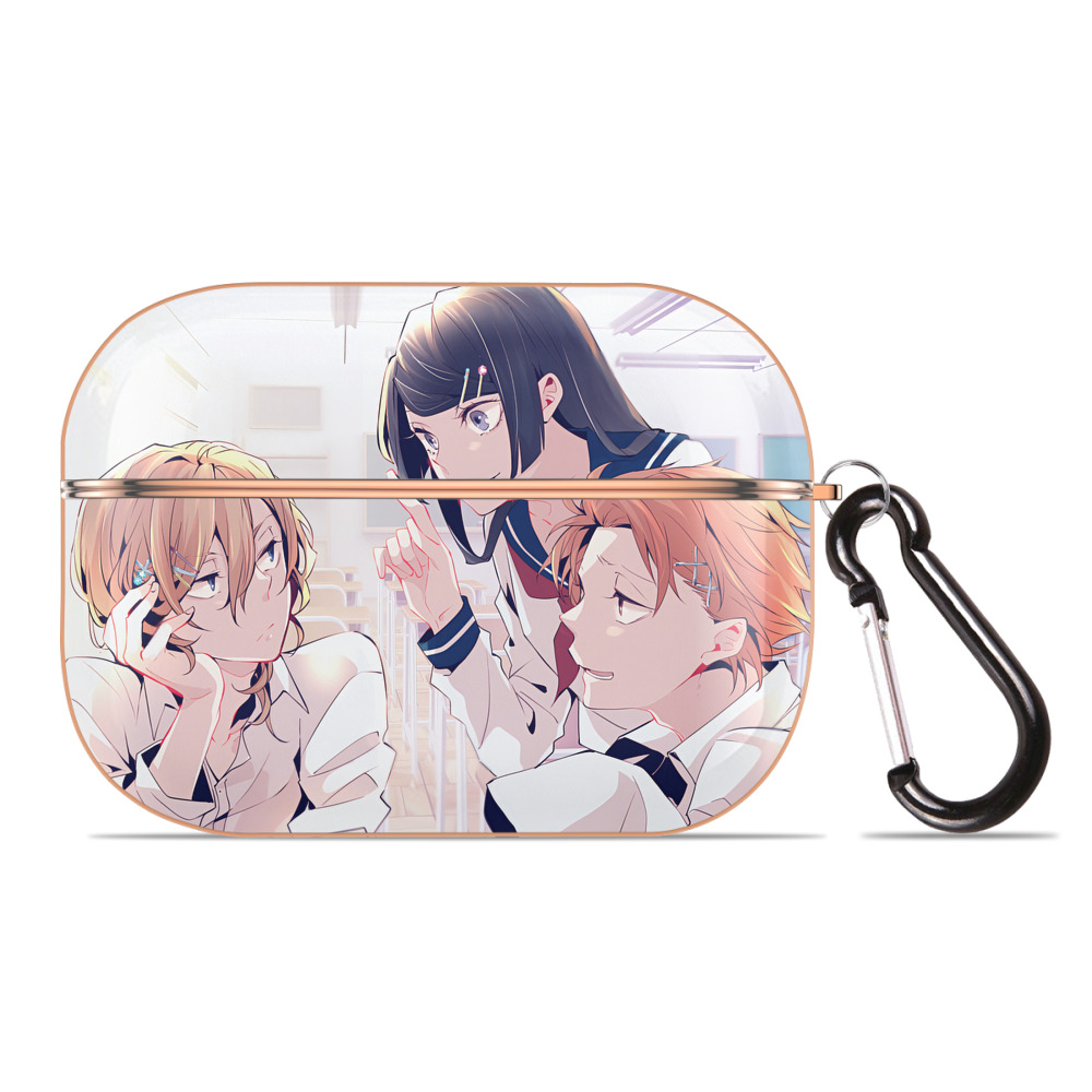 （画像用） 文豪ストレイドッグス Bungo Stray Dogs 【AirPods Pro用】ハードシェル保護ケース｜耐衝撃・防指紋・カラビナ付き商品仕様