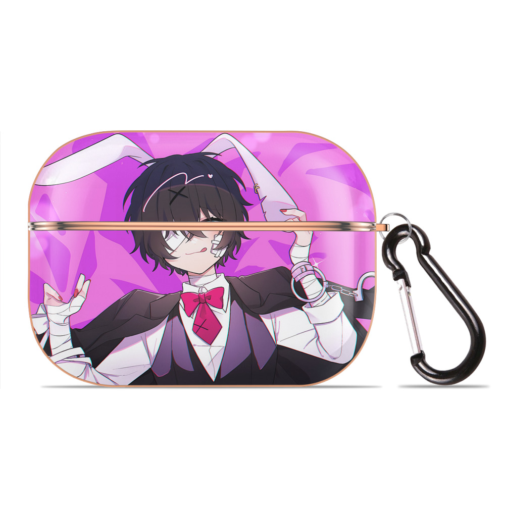 （画像用） 文豪ストレイドッグス Bungo Stray Dogs 【AirPods Pro用】ハードシェル保護ケース｜耐衝撃・防指紋・カラビナ付き商品仕様