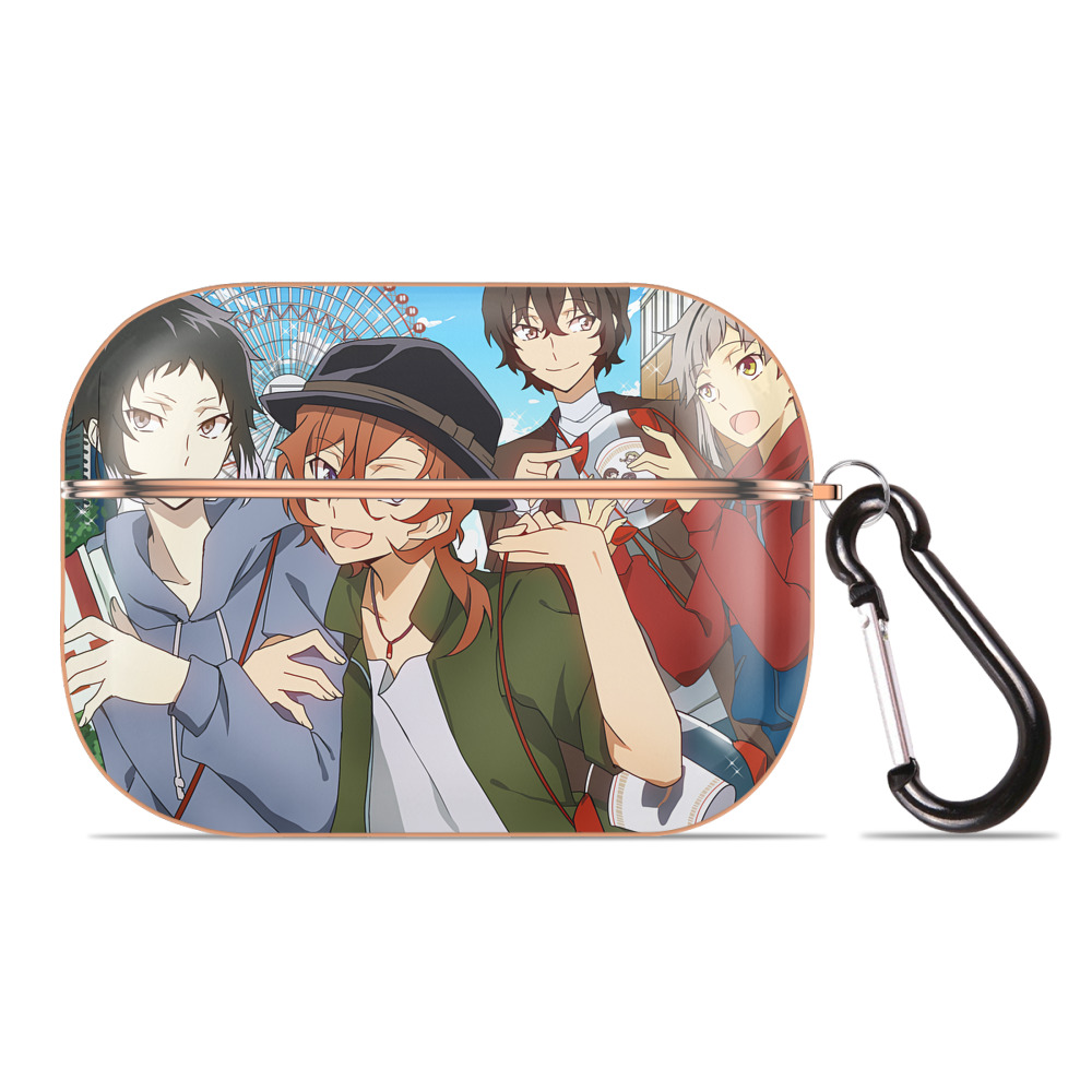 （画像用） 文豪ストレイドッグス Bungo Stray Dogs 【AirPods Pro用】ハードシェル保護ケース｜耐衝撃・防指紋・カラビナ付き商品仕様